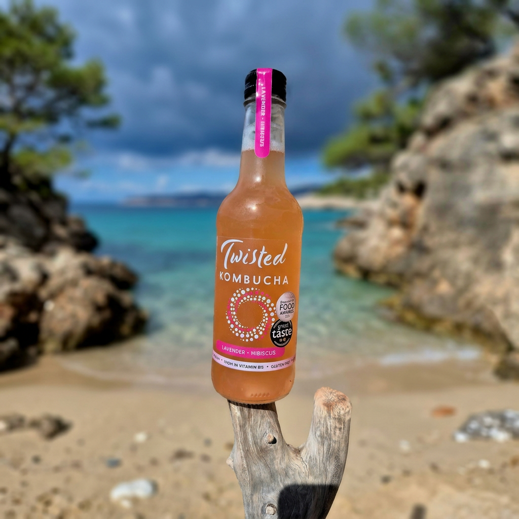 Discover Twisted Lavender Hibiscus Kombucha. Raw, traditionally fermented, low in sugar and bursting with delicate floral flavour. Shop online.