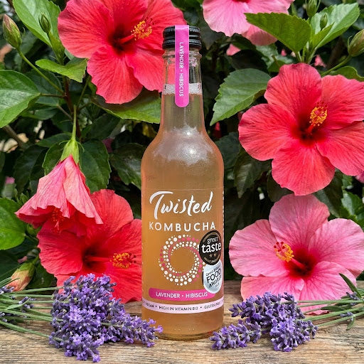 Hibiscus & Lavender Kombucha